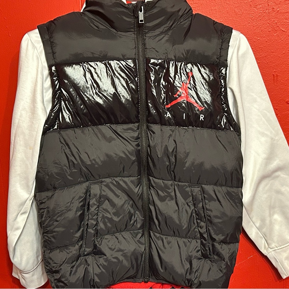 Jordan Black Puffer Vest
